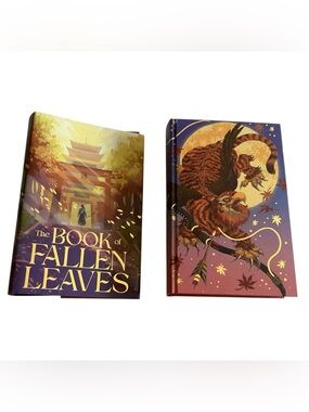 Signed The Book of Fallen Leaves by A. S. Tamaki Fairyloot Brand New
